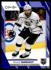 2023-24 O-Pee-Chee Blue Border Phillip Danault Los Angeles Kings #416