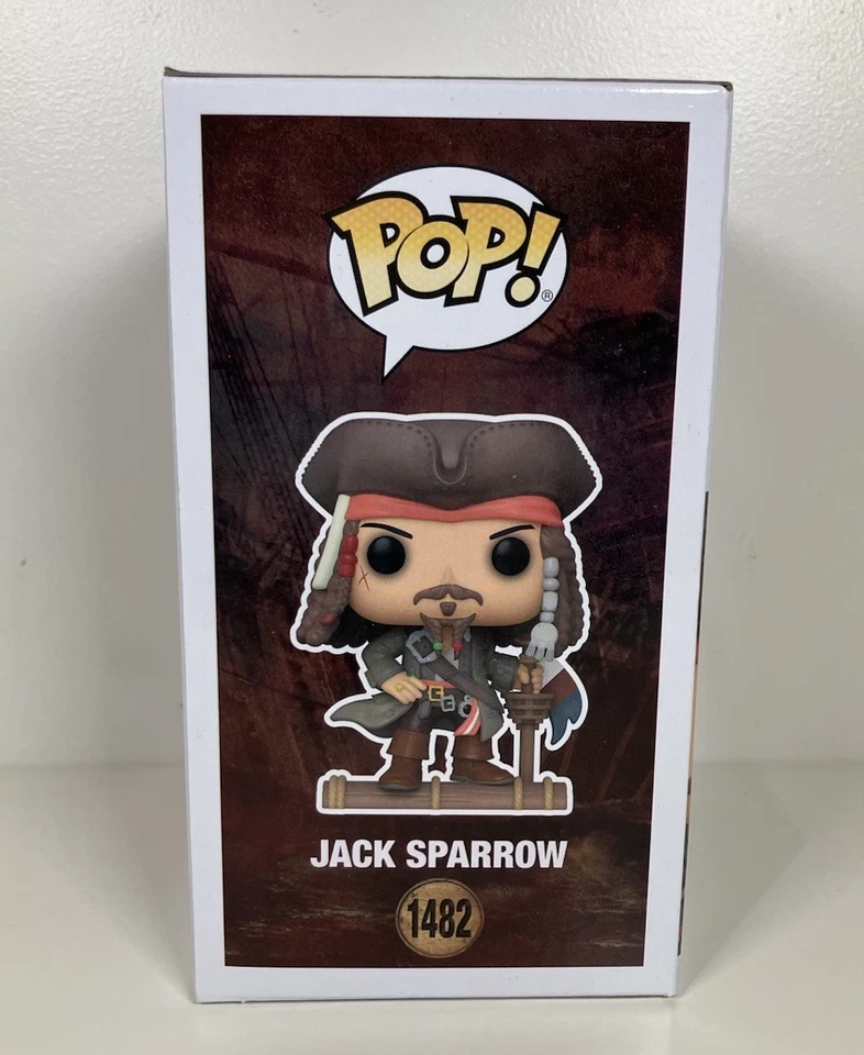 Pirates Caribbean #1482 Jack Sparrow Funko Pop! Vinyl Figure Specialty Exclusive - image 3 of 4