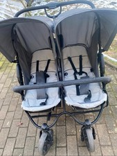 hauck Geschwisterwagen Roadster Duo SLX, Zwillingsbuggy ab Geburt bis 15 kg