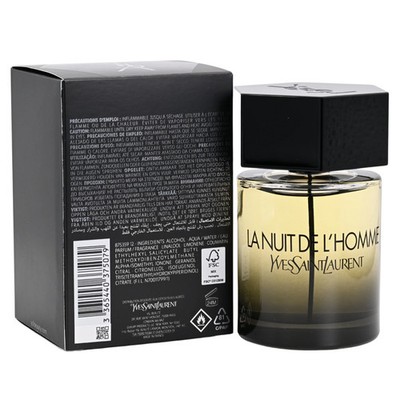LA NUIT DE L'HOMME by Yves Saint Laurent cologne EDT 3.3
