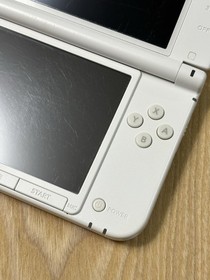 Nintendo 3DS LL XL Pink White Console Stylus Ver 11.13 Japan New stick