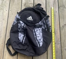 adidas Large Baseball bag Geometric Backpack Zip Buckle, Pockets, Adjustable