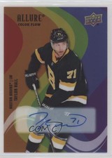 2022-23 Upper Deck Allure Color Flow Full Rainbow Taylor Hall #SF-100 Auto f7v