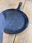 NuWave P4 Speckled Enamel Coated 10.5" Cast Iron Skillet Griddle Flat Pan Black — photo 3