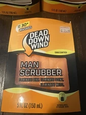 lot of  NIB 3- Dead down wind Man scrubber reusable scent eliminator   