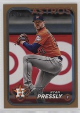 2024 Topps Series 1 Gold 450/2024 Ryan Pressly #331 0y9e