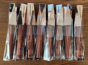 8PCS HARD CANDY PLUMPING SERUM VOLUMIZING LIP GLOSS #1397 SECOND BASE 0.12 oz EA