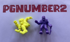 Monster In My Pocket Series 1, 2 Figures, Mummy  Spring Heeled Jack, No's 41/45