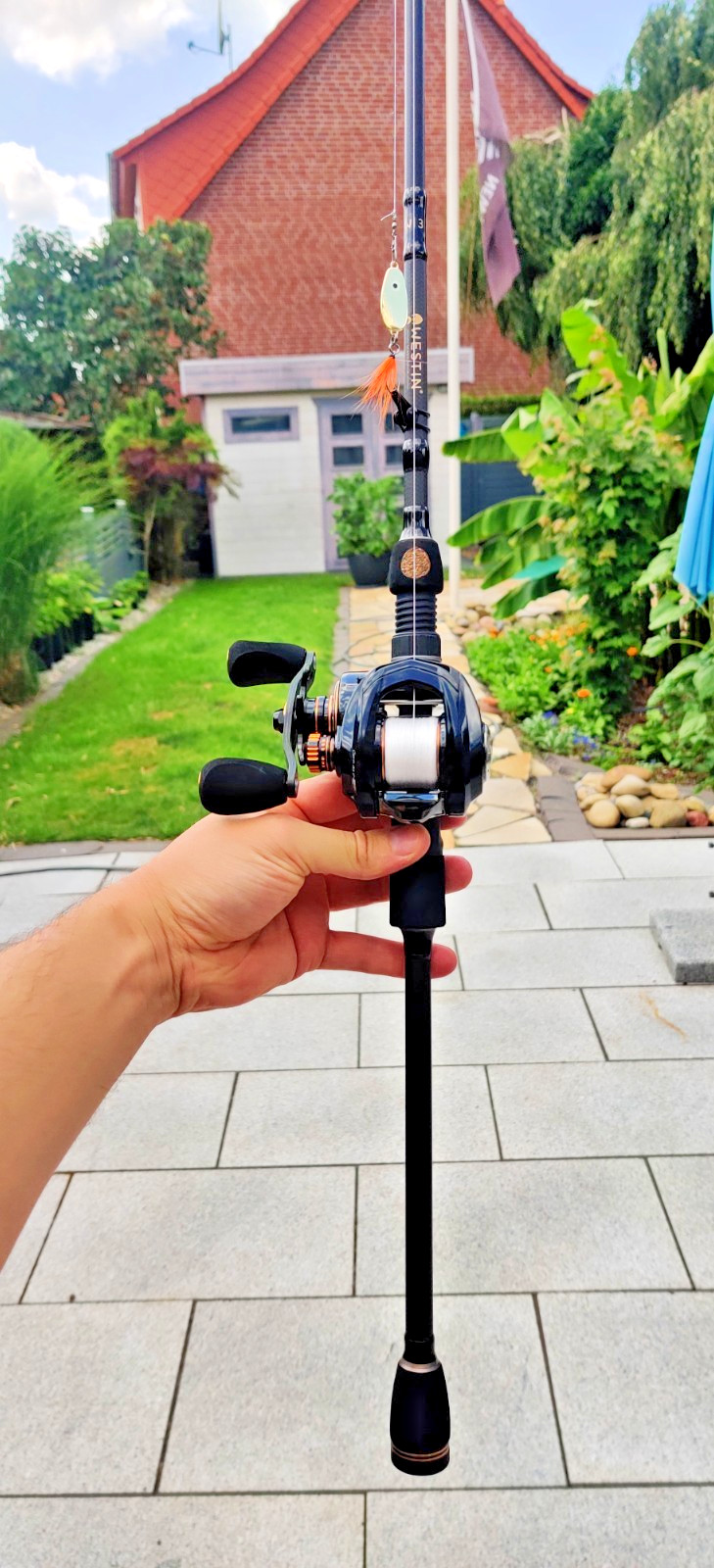 Westin W3 Finesse-T T&C 2ND ML 2,13m 5-15g Baitcaster Raubfischrute Barsch Zande