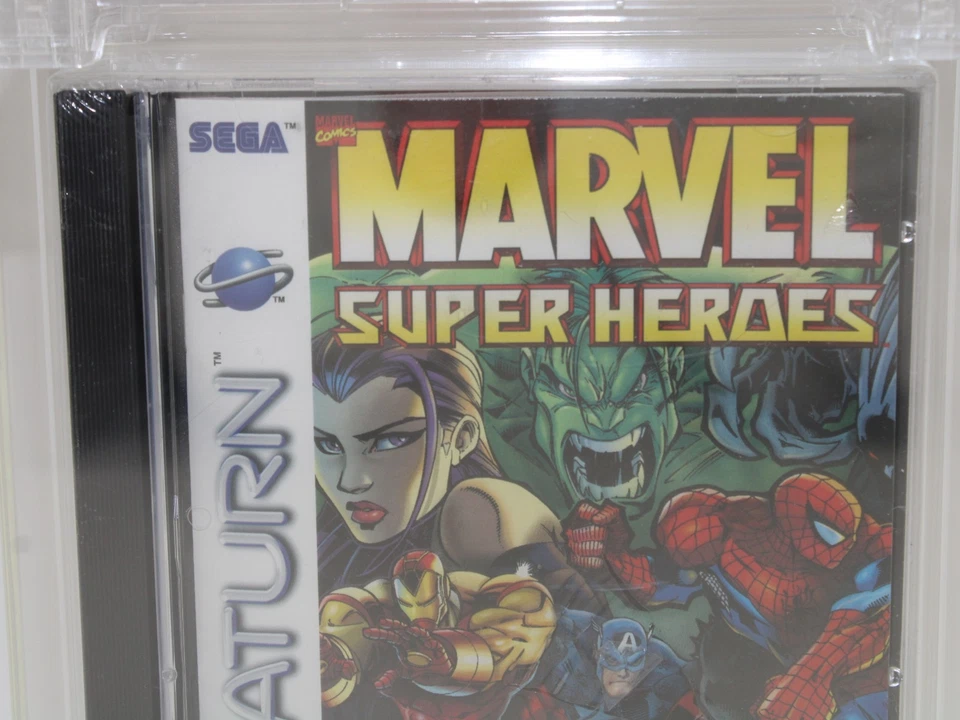 Marvel Super Heroes Sega Saturn Sealed Wata Graded 9.2 B+ - Image 3 of 4