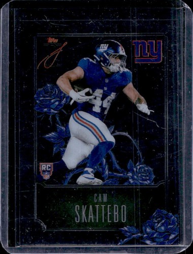 2025 Topps Signature Cam Skattebo Base (RAW)