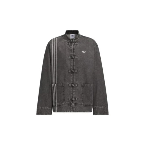 2026 Adidas Originals CNY Year of Snake Denim Jacket Unisex Denim