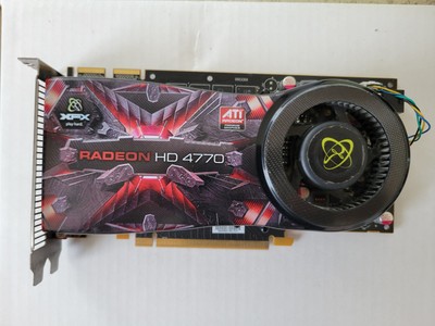 XFX ATI Radeon HD 4770 512 MB GDDR5 SDRAM PCI Express x16 Graphics
