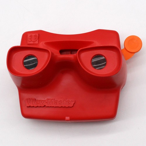 Viewmaster Viewer Red Model L Orange Lever View-Master Toy Made in USA ...