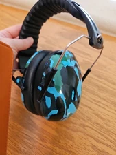 Baby Banz Children's Ear Protection Blue Camouflage Age 0-5 Years old