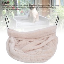 Cat Hammock S Style Plush Space Saving Soft Warm Enhanced Comfort Cat Hammock
