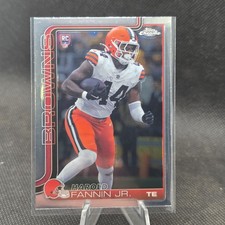 Harold Fannin Jr. 2025 Topps Chrome Prizm Rookie #399 Cleveland Browns NFL🔥🔥
