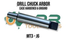 Drill Chuck Arbor  3MT x  J6  look around your chuck and see what yours takes