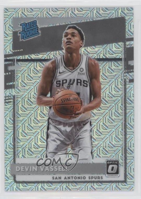 2020-21 Panini Donruss Optic Rated Rookie Choice Prizm Devin Vassell #161 dq2