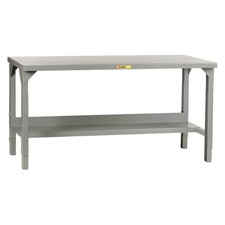 LITTLE GIANT WST2-3684-AH Workbench,Steel,84" W,36" D 21E690
