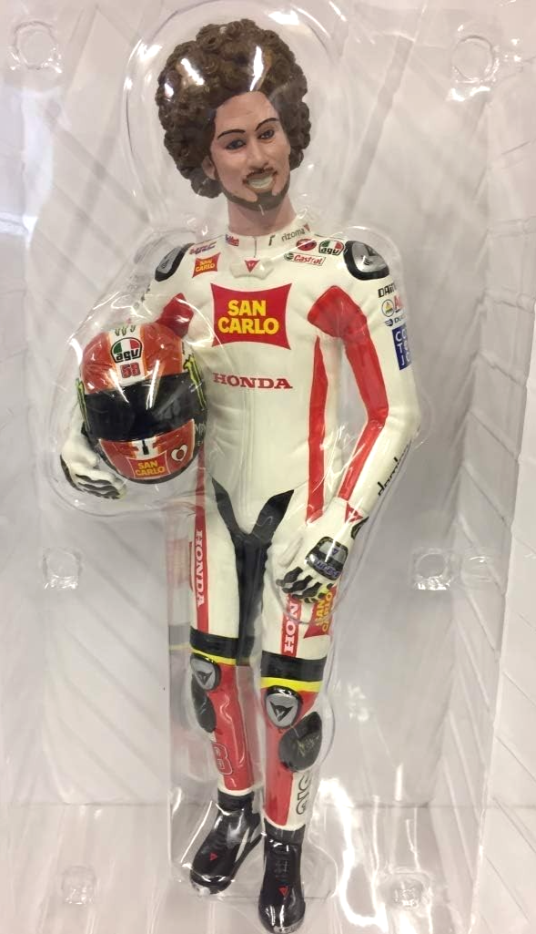 MINICHAMPS 362110058 Marco Simoncelli Figurine MOTOGP Posing for