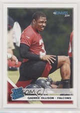 2019 Panini Donruss Rated Rookie Qadree Ollison #349 ut4