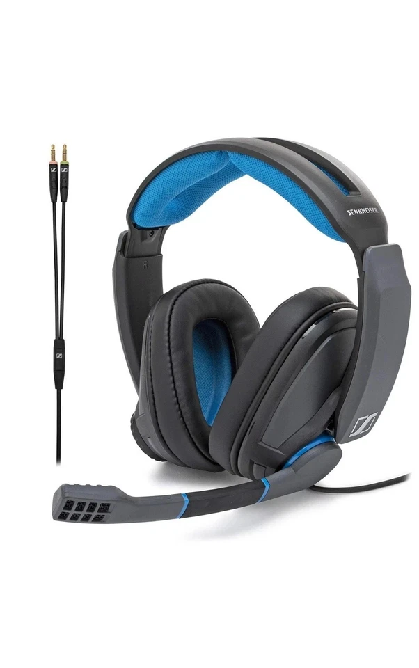 OEM ИГРОВАЯ ГАРНИТУРА SENNHEISER GSP 300 С ШУМОПОДАВЛЯЮЩИМ МИКРОФОНОМ, ОТКИДНАЯ - Изображение 3 из 4