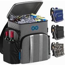 Everlasting Comfort Cooler Backpack Insulated, Leakproof, 54 Cans/4 Wine Bottles