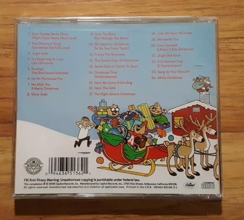 Christmas With the Chipmunks - Capitol Records - 2006 - CD - Picture 2 of 2