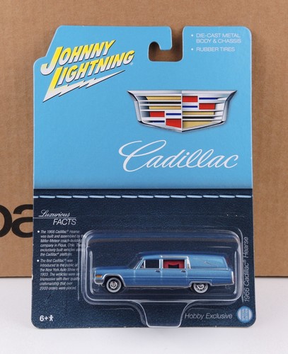 Johnny Lightning 1966 Cadillac Hearse 1:64 ** HOBBY EXCLUSIVE 2021 #JLSP114