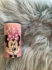 minnie mouse sippy tumbler cup 12oz