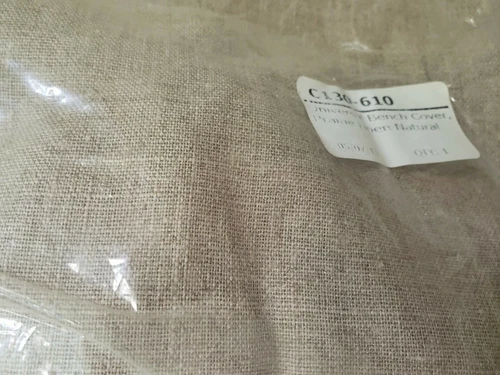 Howard Elliot Universal Bench Cover Linen Slub Natural 20" x 36" C130-610 - Picture 6 of 7