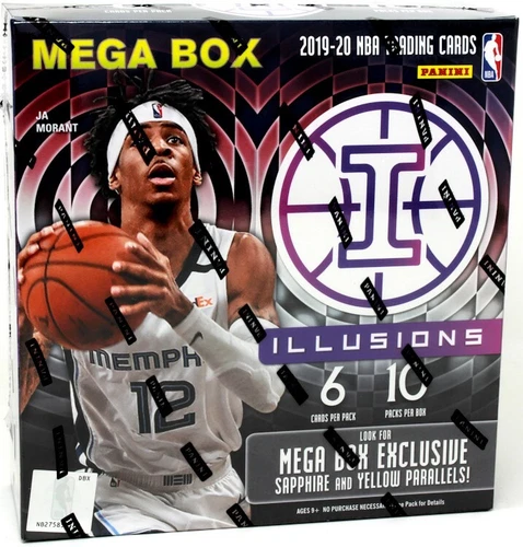 2019/20 PANINI ILLUSIONS BASKETBALL MEGA BOX BLOWOUT CARDS