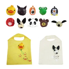 Travel Foldable Handbag Grocery Tote Storage Reusable Animal Shopping Bag ⇓
