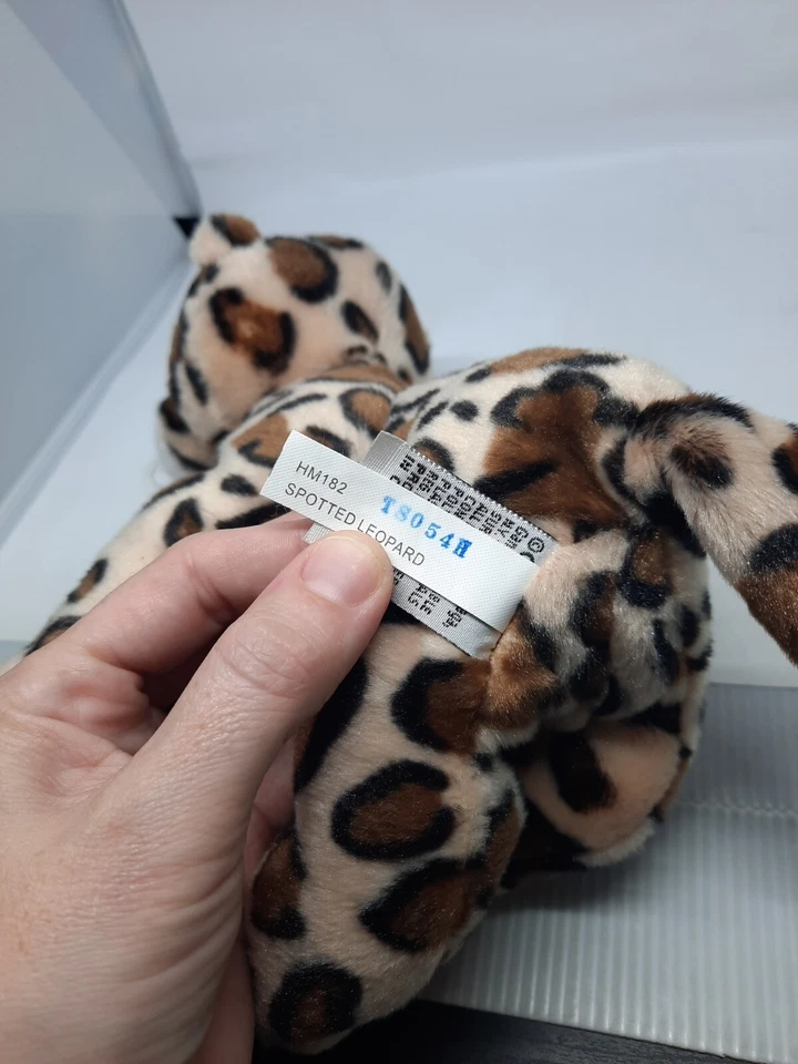 Ganz Webkinz SPOTTED LEOPARD Plush Toy No Code HM182 Stuffed Animal - Image 4 of 4