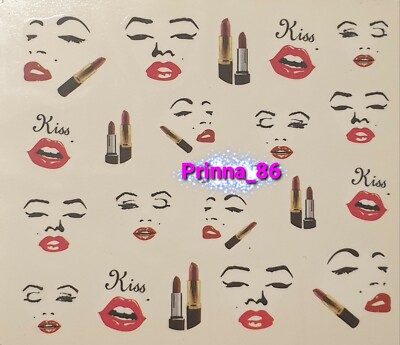    NEW2  WOW   Nail Art Nagel Sticker Wasser Transfer Tattoos      