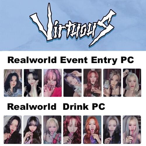 DREAMCATCHER [VIRTUOUS] Realworld Event Entry+Drink Photocard PC
