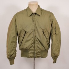 Men's VTG 1980s NOS USAF Army Cold Weather Flyer's Jacket Sz S 80s Flight Bomber