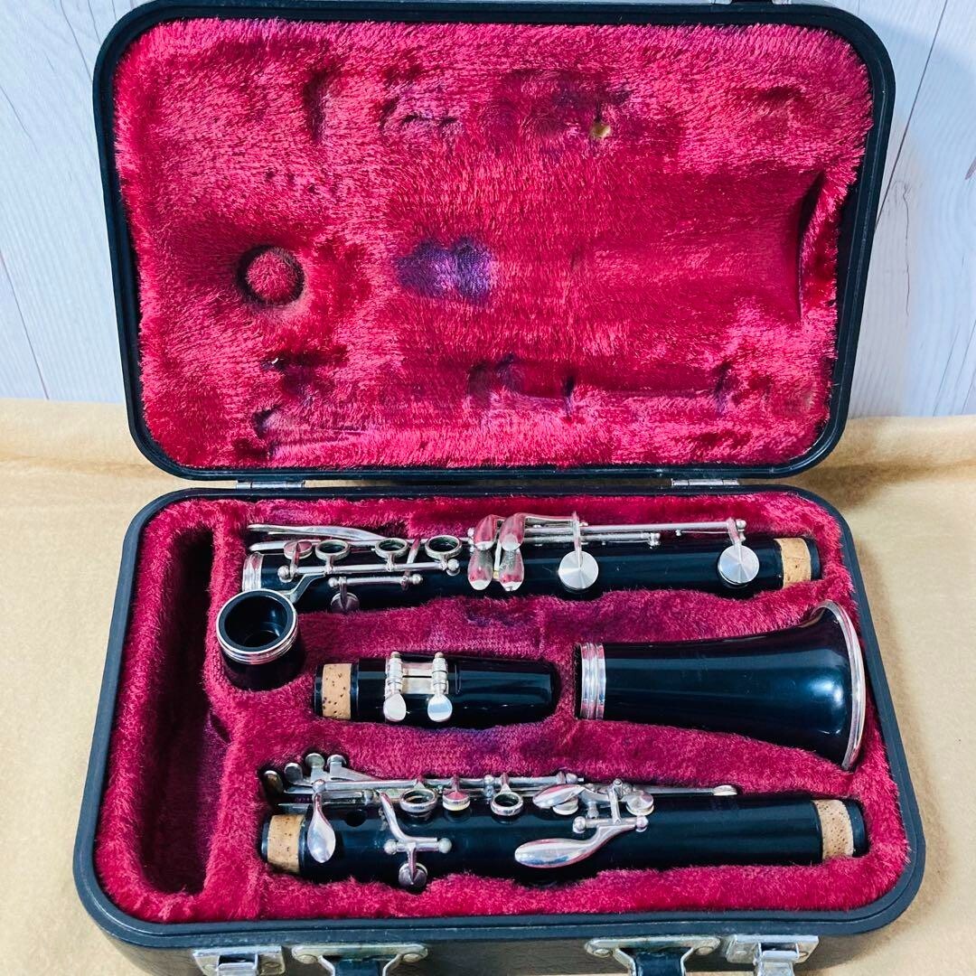 YAMAHA クラリネット本体とハードケース YAMAHA クラリネット本体とハードケース YAMAHA クラリネット本体