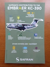2023 DOC PUB SAFFRON EMBRAER KC-390 WHEEL CARBON BRAKE LANDING GEAR LIFEJACKET