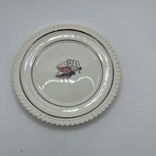 VINTAGE DESSERT PLATE THE HARKER POTTERY CO 22K PLATINUM replacement Piece 6.5”