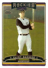 2006 Topps Chrome #4 Clint Barmes Colorado Rockies