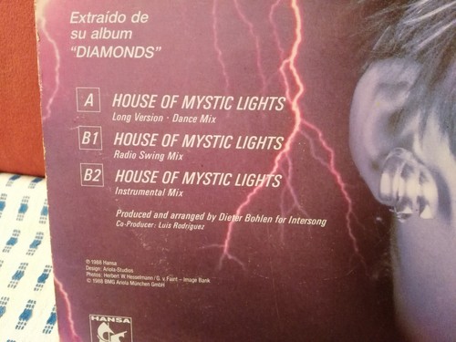 C.C. Catch House Of Mystic Lights Maxi LP 12" G+/VG Hansa Ariola Spanish Ed 1988 - Picture 4 of 7