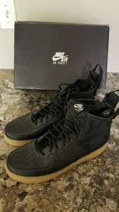 nike air force 1 black mens size 11