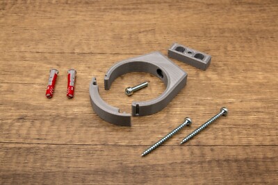 Wandhalter Pro1W für DN50. Endlich kann man überall absaugen