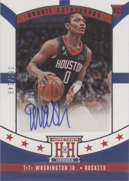 2022-23 Panini Chronicles - TyTy Washington Jr. #HHR-TWR - 1 of 2