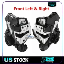 Pair of Power Door Lock Actuators Door Latch Front Left + Front Right For Toyota