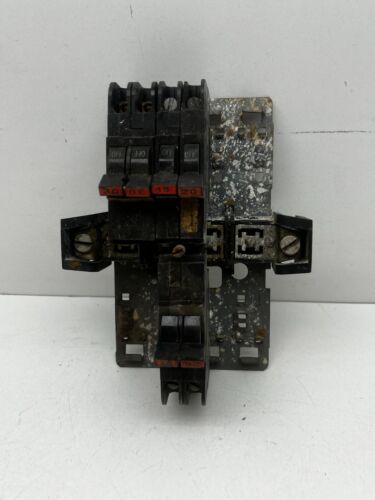 Federal Pacific FPE Stab-Lok Breaker 4/8 Sub Panel Interior Guts Bus Load Center