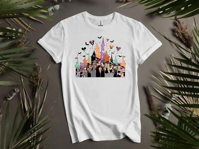 Mickey Haunted Castle T-Shirt T Shirt Herren Damen Unisex Tshirt L137