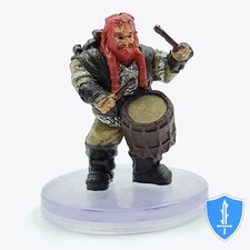 Dwarf Bard - Rusty Dragon Inn #16 Pathfinder Battles D&D Miniature
